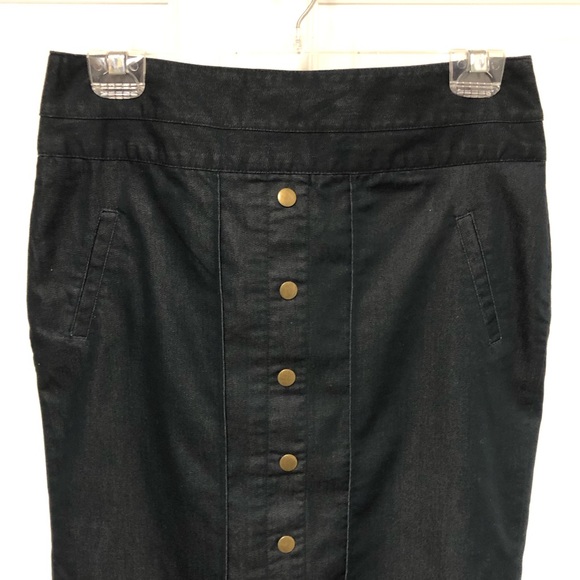 Worthington Long Denim Skirt - Picture 2 of 13